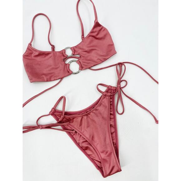 Stormi Reid Pink Pacsun Bikini - Picture 1 of 3